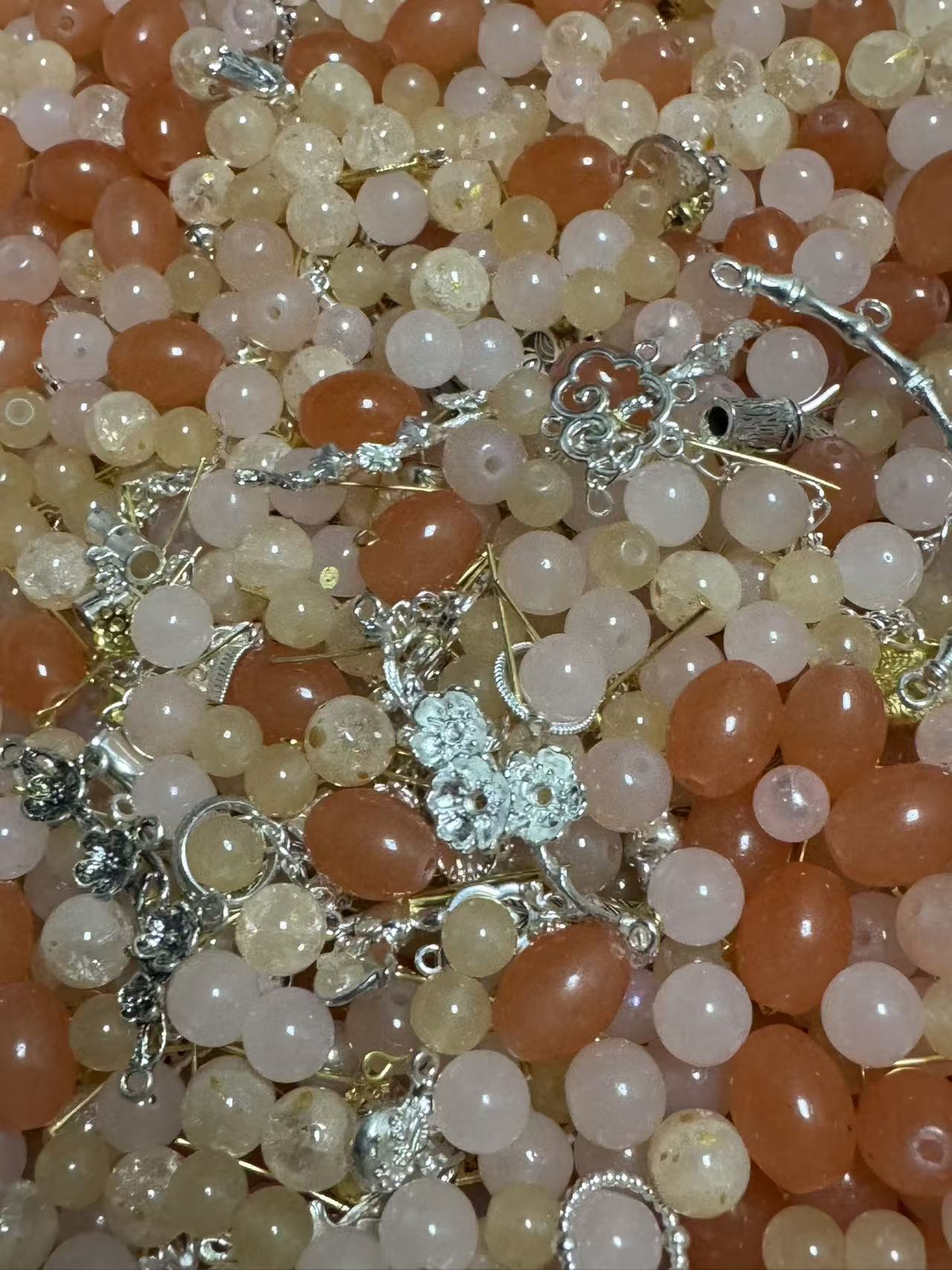 Glass beads mix💗WORLDWIDE free shipping over 55$