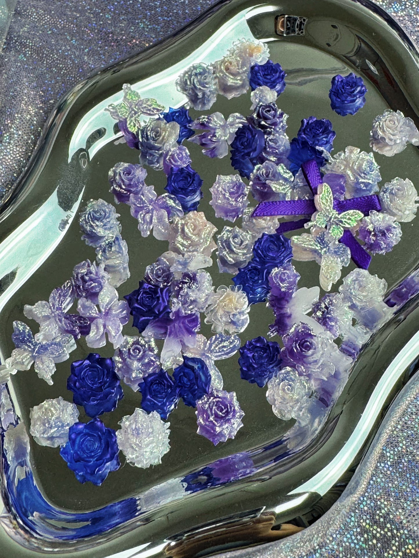A17 Dazzling Purple Queen （Soft flower）