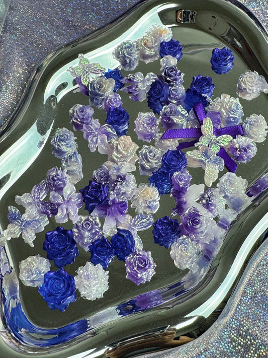 A17 Dazzling Purple Queen （Soft flower）