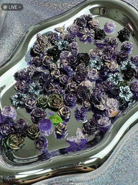 A3 The Mysterious Purple Capital （Soft flower）