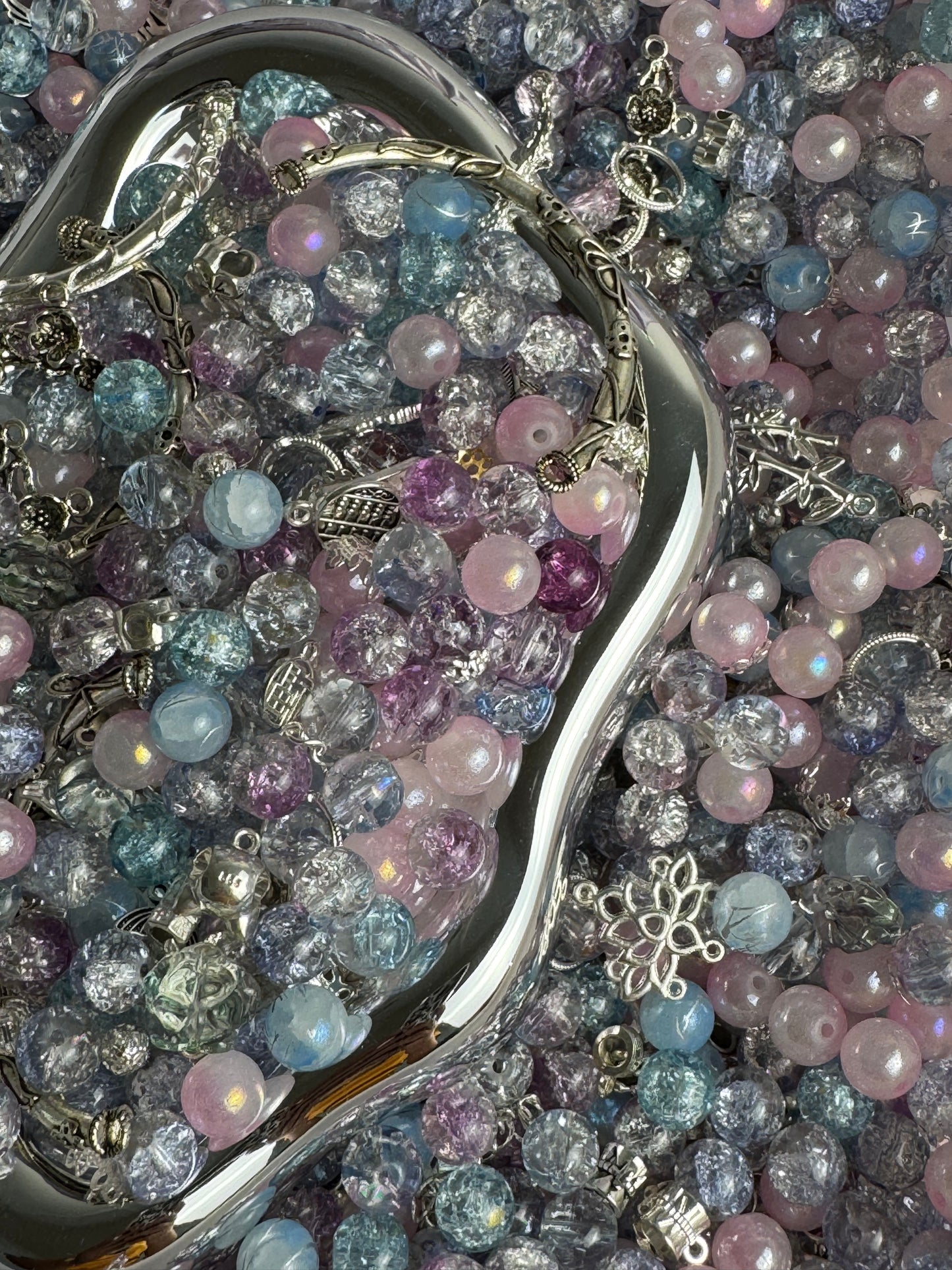 44 blue pink mix