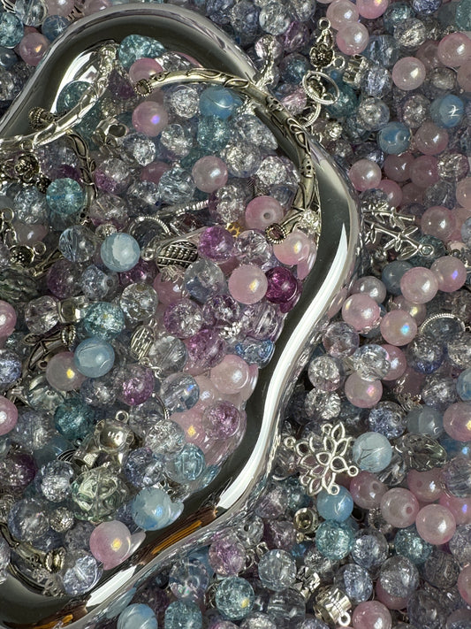 44 blue pink mix
