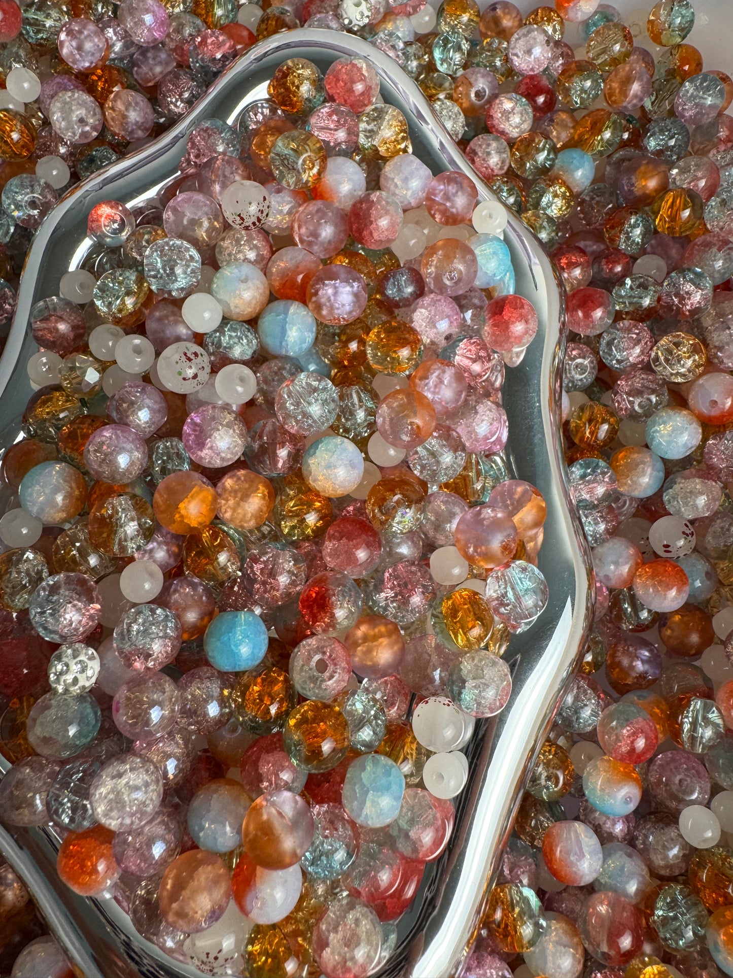 36 pretty orange blue