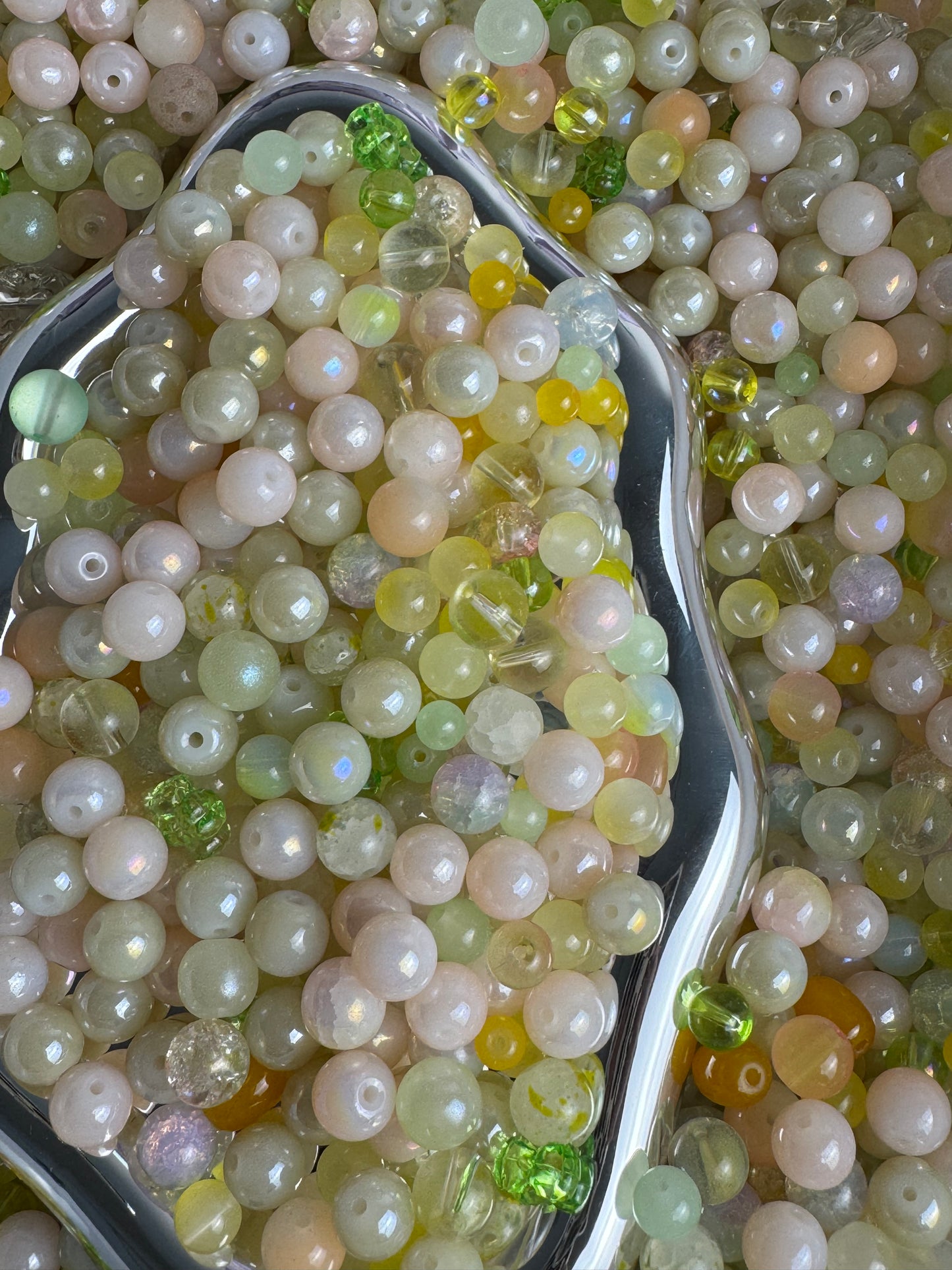 61 yelloe green mix