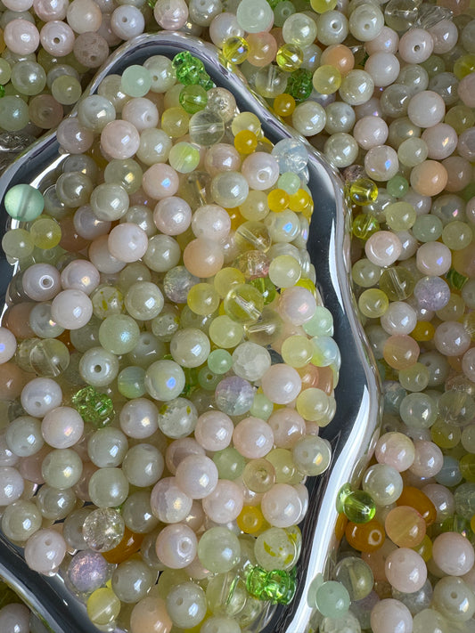 61 yelloe green mix