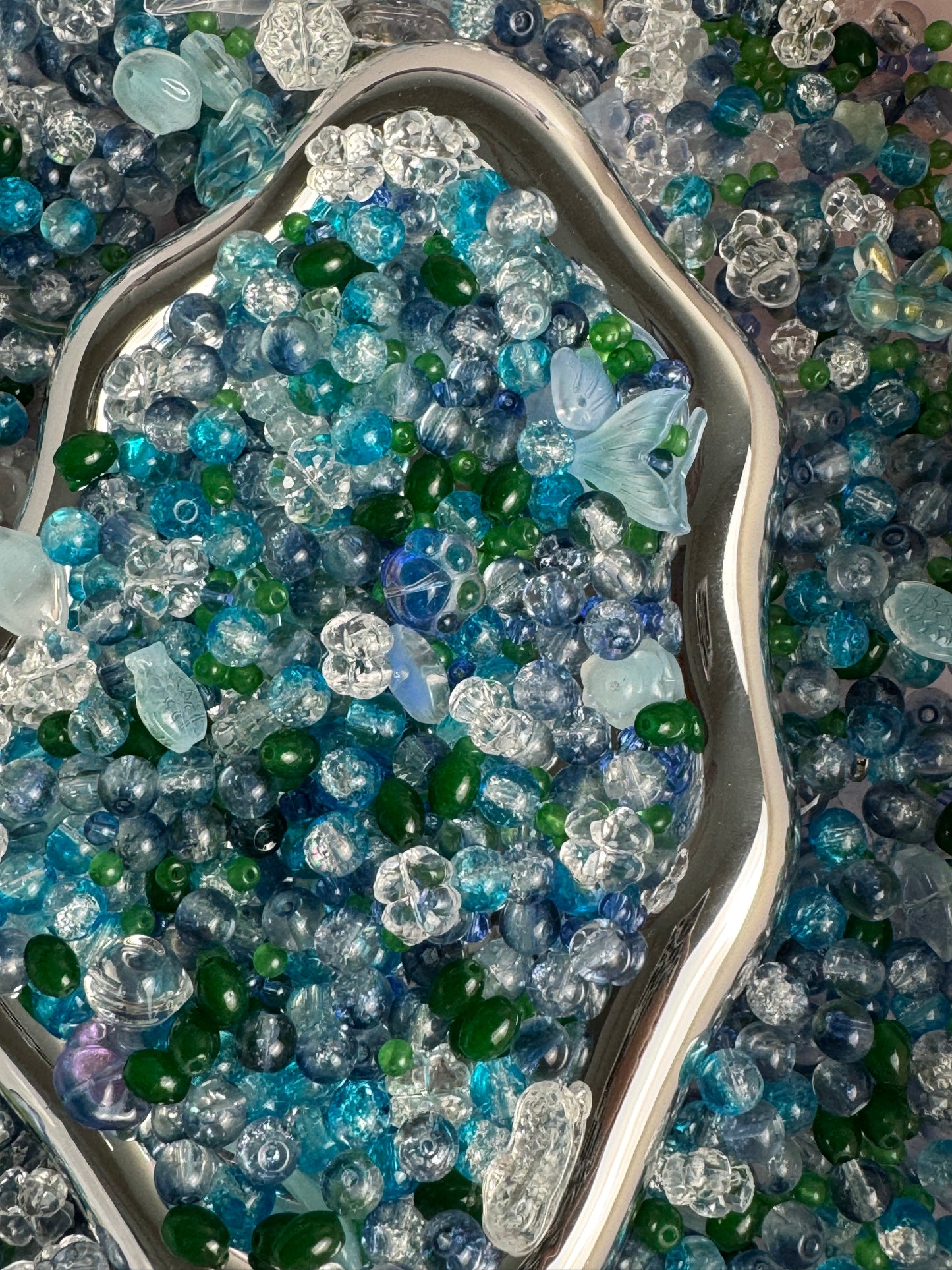 68 8mm mix green blue